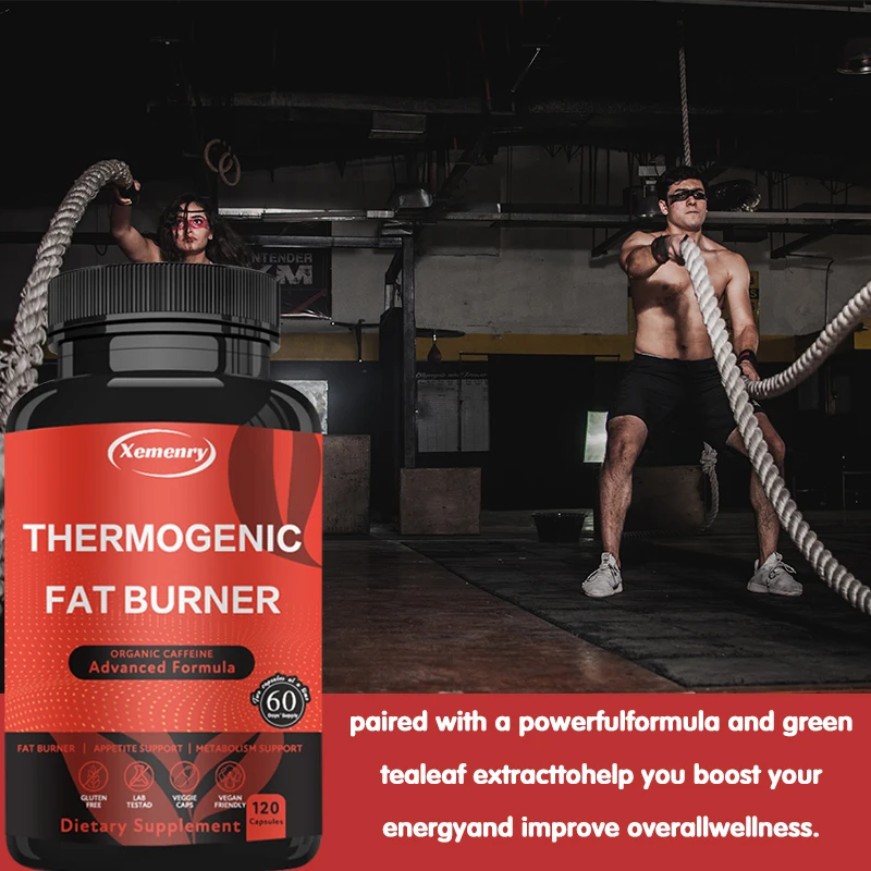 Thermogenic Fat Burner - Fat Burning, Appetite Suppressant, Metabolism Booster, Weight Management