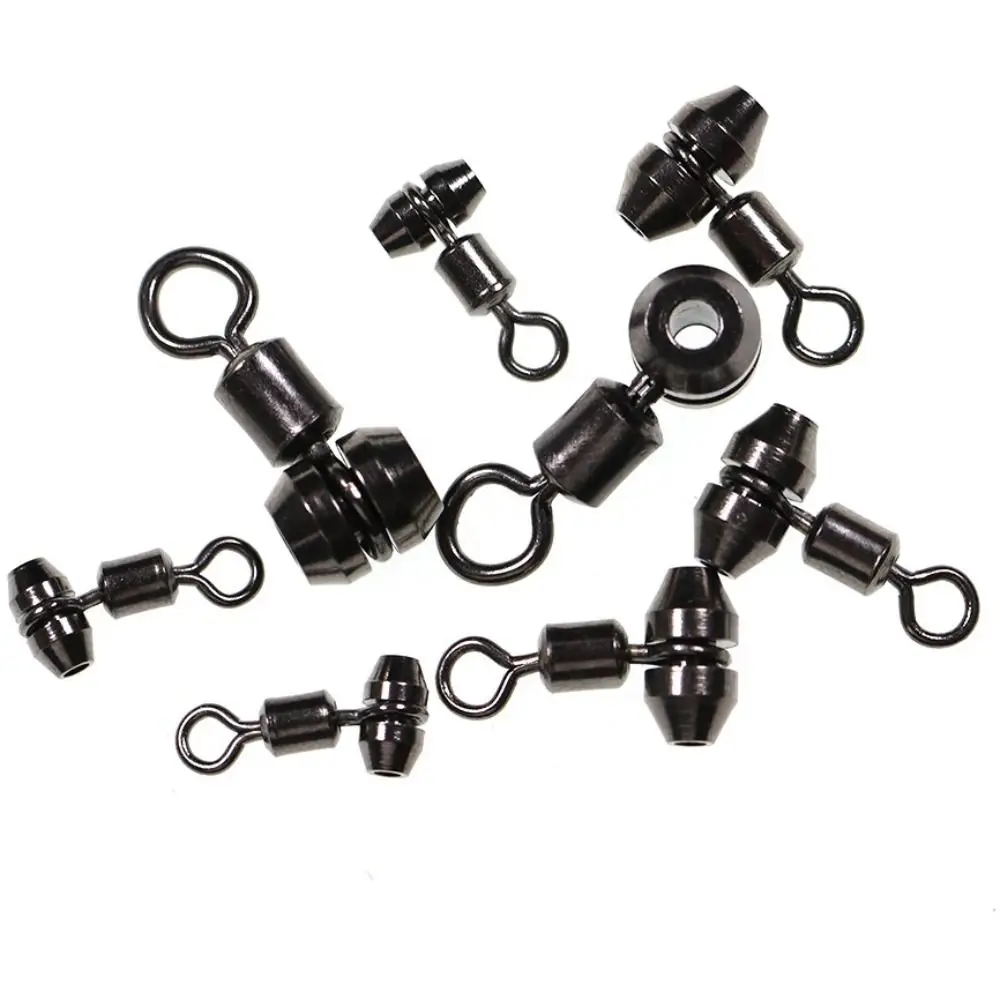 Ball Bearing Connector Barrel Cross Fishing Cross Line Swivel 3 Way Fishing Swivels Fishing Bearing Swivels Fishing Connector