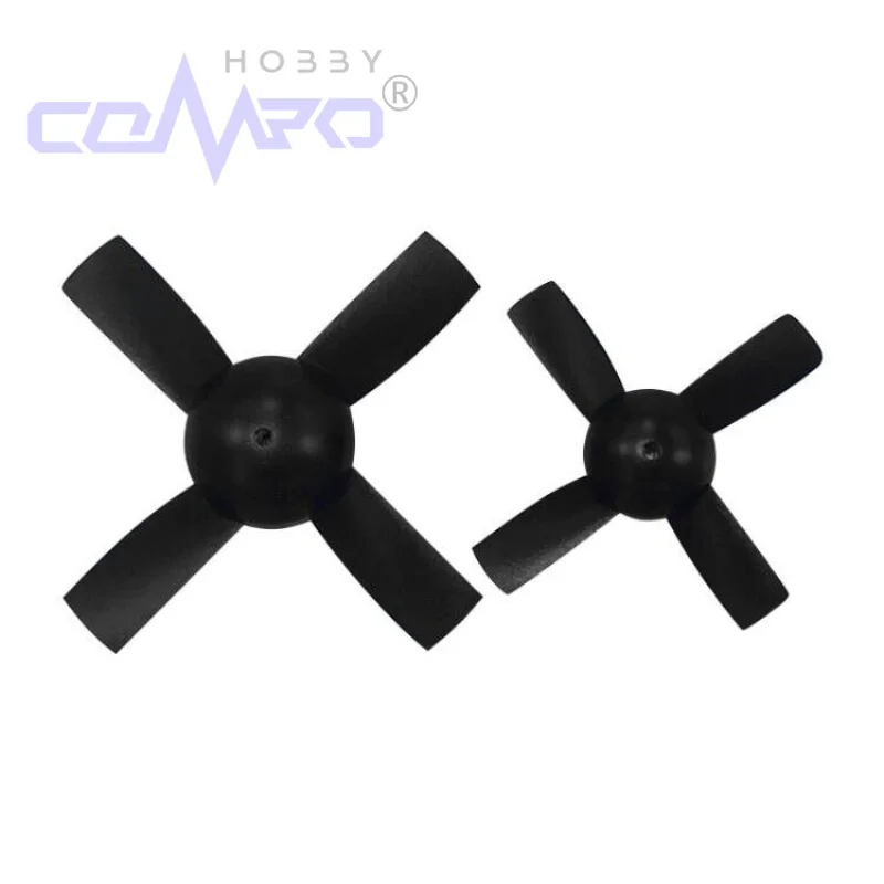 2 Stuks Rc Vliegtuig Model Accessoires 65 Mm 89 Mm 4 Blad Ducted Fan Blades Geen Inclusief Luchtkanaal voor Rc Model Accessoires