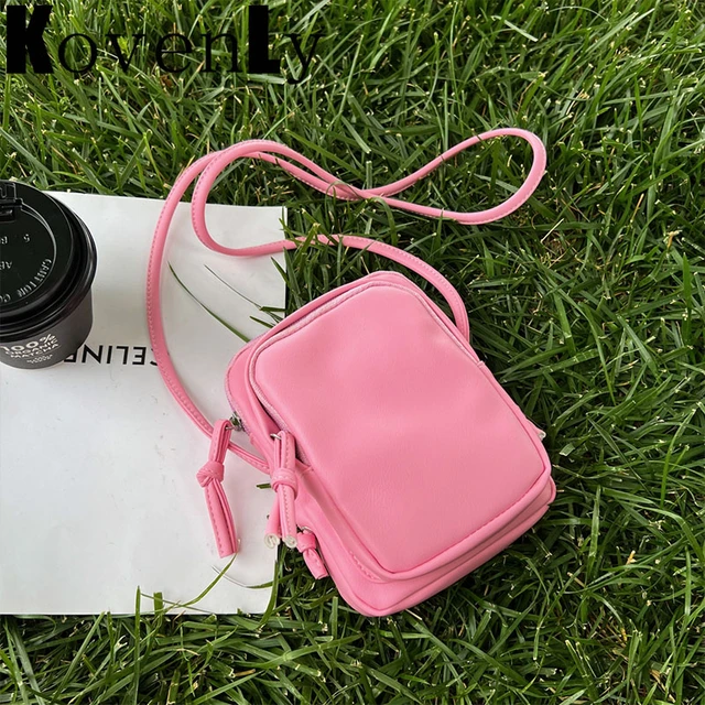 Small Shoulder Bag Thin Strap Sling Bags For Women Brand Design Phone Purse Leather Zipper Pouches Young Girl Mini Crossbody Bag AliExpress