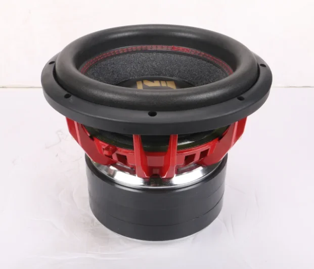 Silnik z dużym magnesem 10 cali subwoofer audio z podwójną cewką 3 \