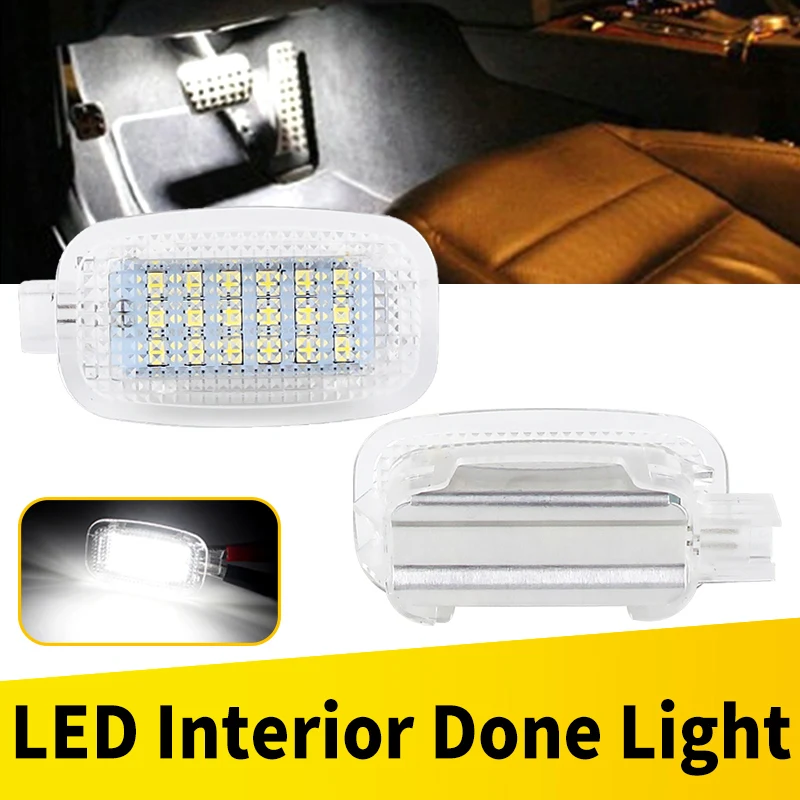 2 Stücke Weiße LED Gepäckfach Innenbeleuchtung Kosmetikspiegel Courtesy Türlampe Für Benz W169 W204 W212 W221 W216 A2218200401