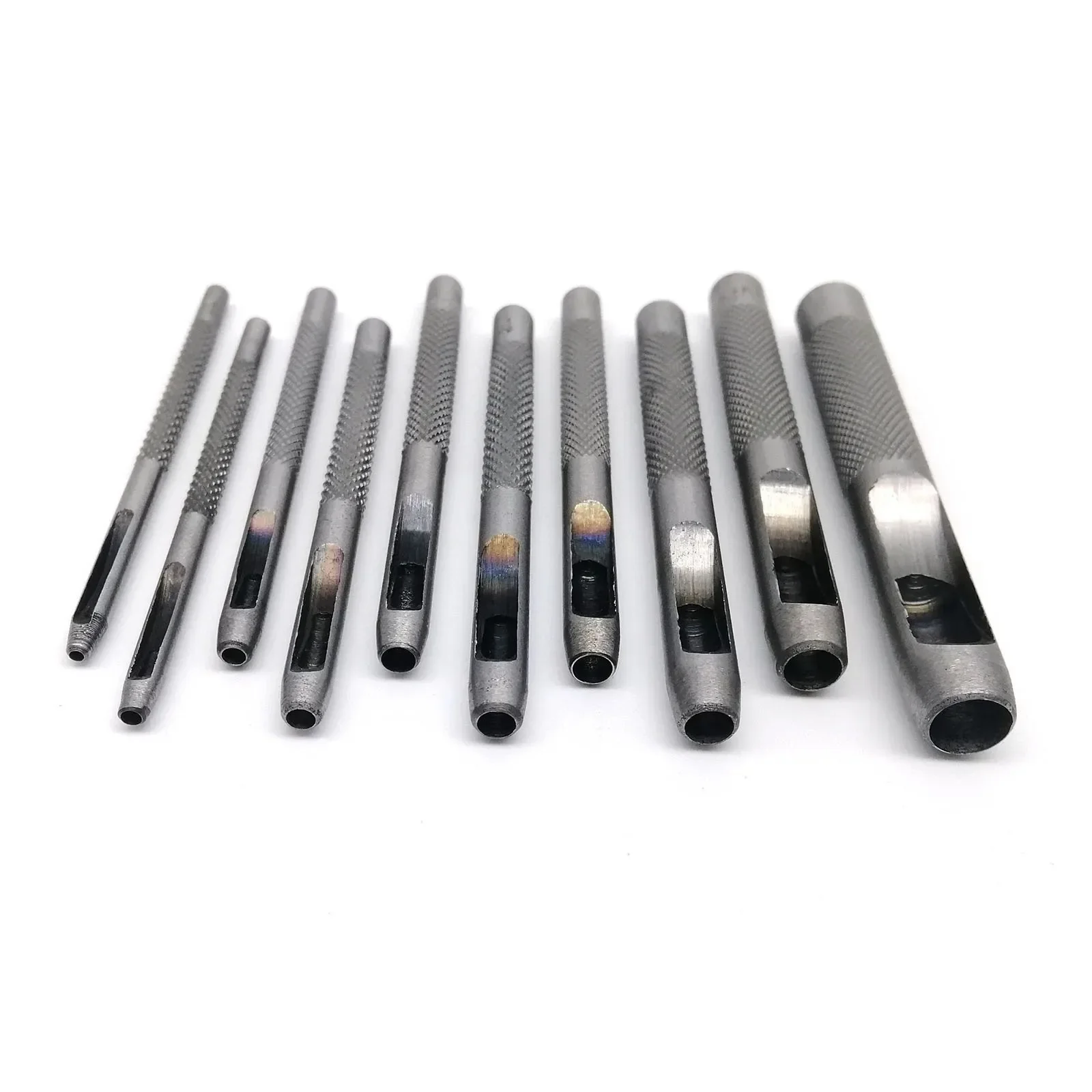 Industrial Straight Edge Round Hole Puncher DIY Leather Belt Punch Tool Multi-purpose Leather Goods Hole Punching Machine