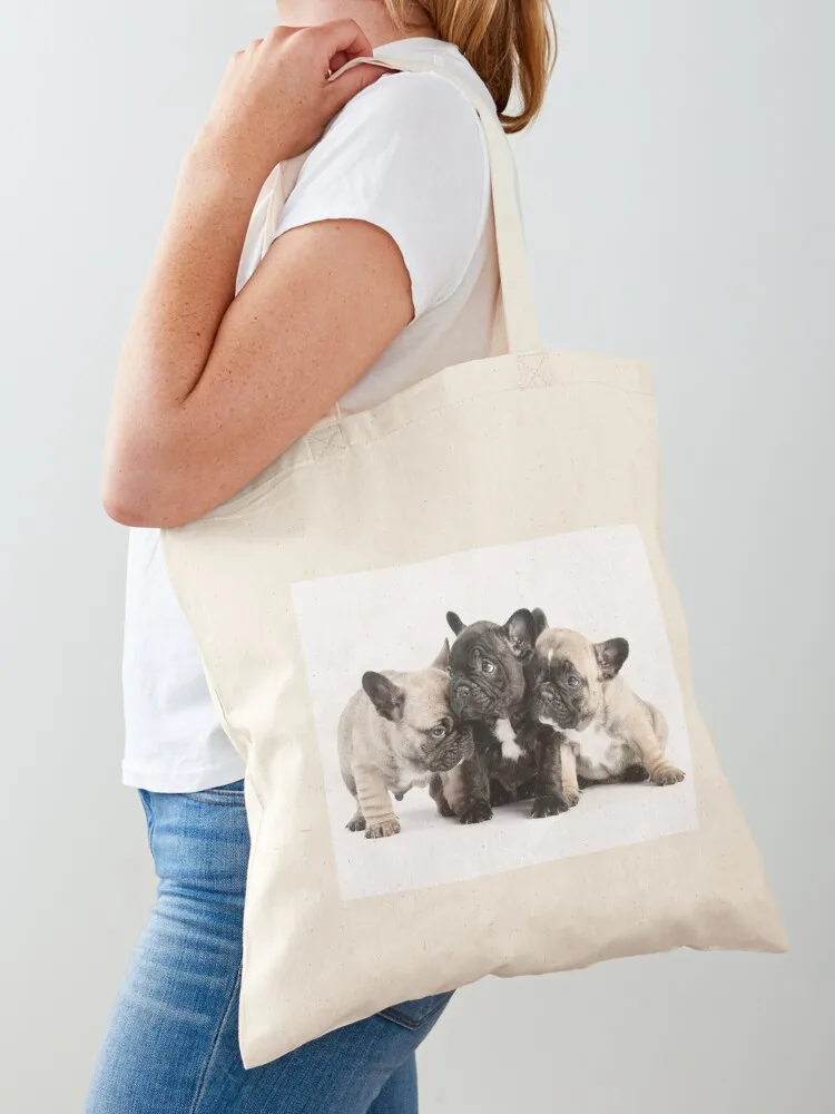 

Frenchie Pals Tote Bag Big bag university shopper bag Shopper large size bags