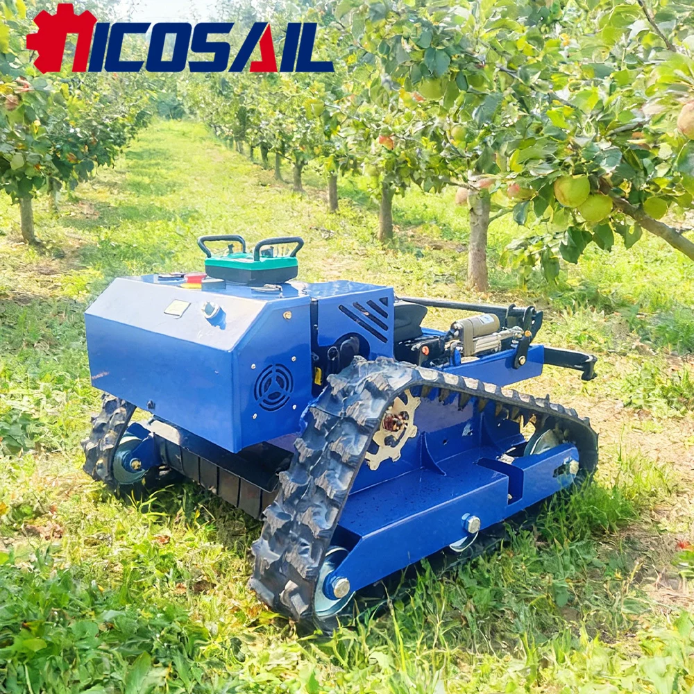 

Nicosail 500mm High-Eff Mower for Ranch Pasture Dethatching Grazing Field Edging Corral Weed Trimming Tight