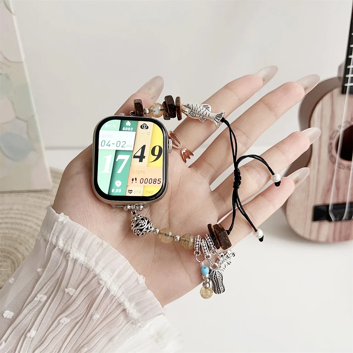 Cinturino per orologio da polso per iWatch Ultra 2 Series 10/9/8/7/6/5 Cinturino per orologio da polso alla moda 42/44/45/46/49mm 38/40/41mm_voghion.com