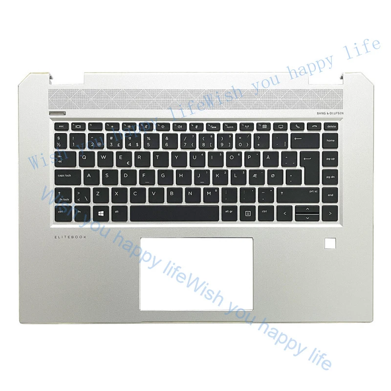 LL For HP ZBook Studio 15 G5 Laptop Palmrest C Shell With Keyboard Brown/ Silver