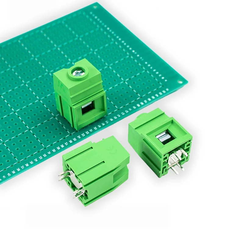 10PCS 100A High Current KF139 JM139 19.0mm Pitch 1P Stackable PCB Screw Terminal Block Green Wire Connector