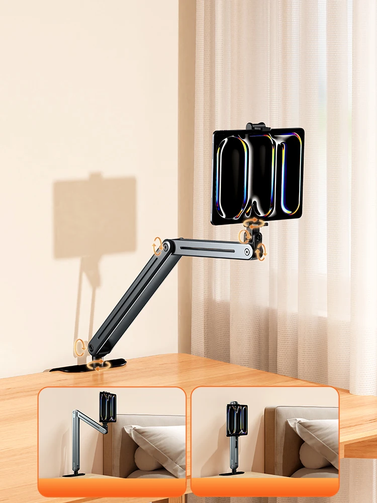 

Tablet Holder Stand for Bed for 4.7''-12.9'' Device Adjustable Tablet Holder for Bed for Ipad IPhone/N-Switch/Samsung Galaxy Tab