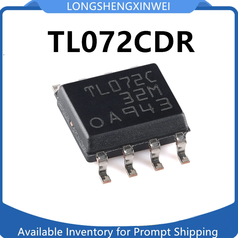 1PCS New Original TL072CDR TL072C SOP-8 Operational Amplifier Chip in Stock