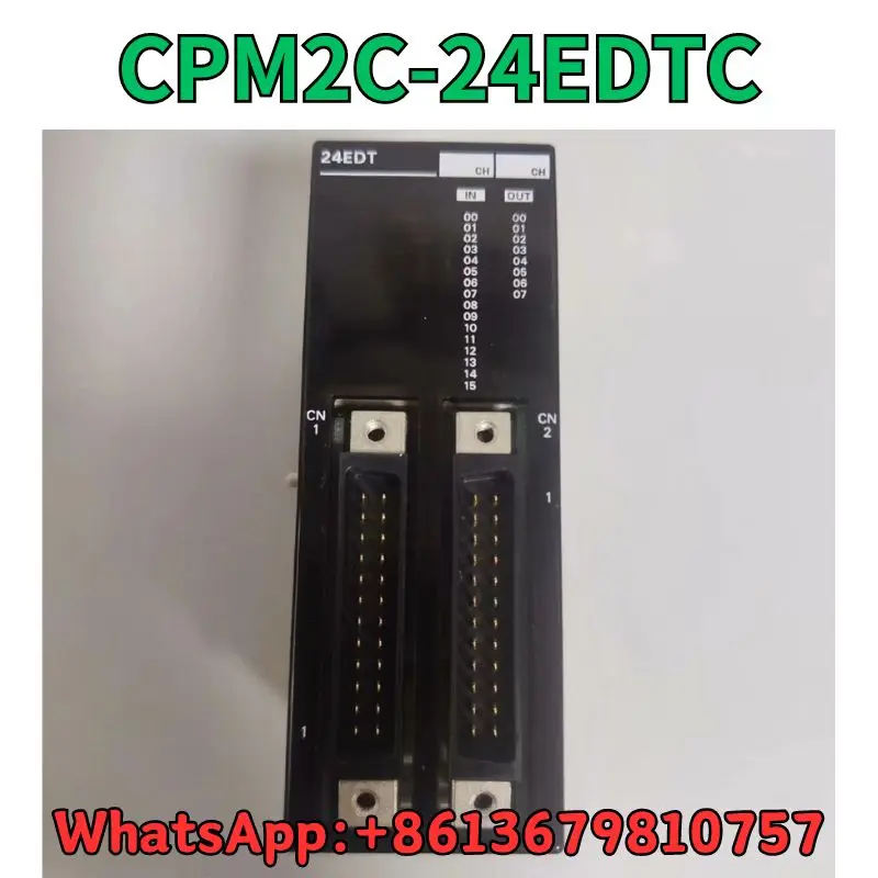 Used PLC CPM2C-24EDTC test OK Fast Shipping