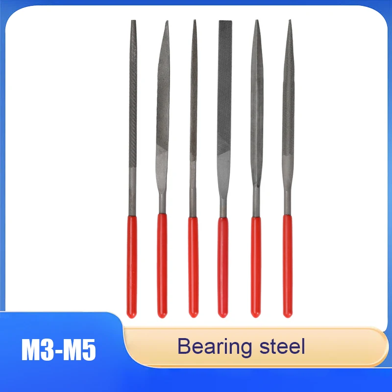 

M3x140 M4x160 M5x180 File Set Woodworking Sanding Tools Small Carbon Steel Files Metal Carving & Polishing Tools DIY Tools