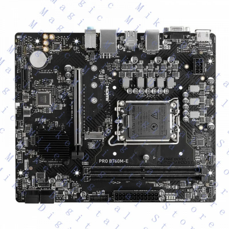 UU  FOR MSI PRO B760M-E Motherboard LGA1700 Intel B760 micro ATX M.2