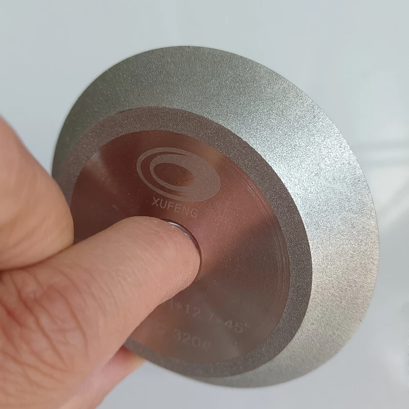 Diamond Grinding Wheel for Tungsten Steel Carbide Knife Grinder 200# 320#  78mm Diameter *12.7mm Hole *10mm Thickness