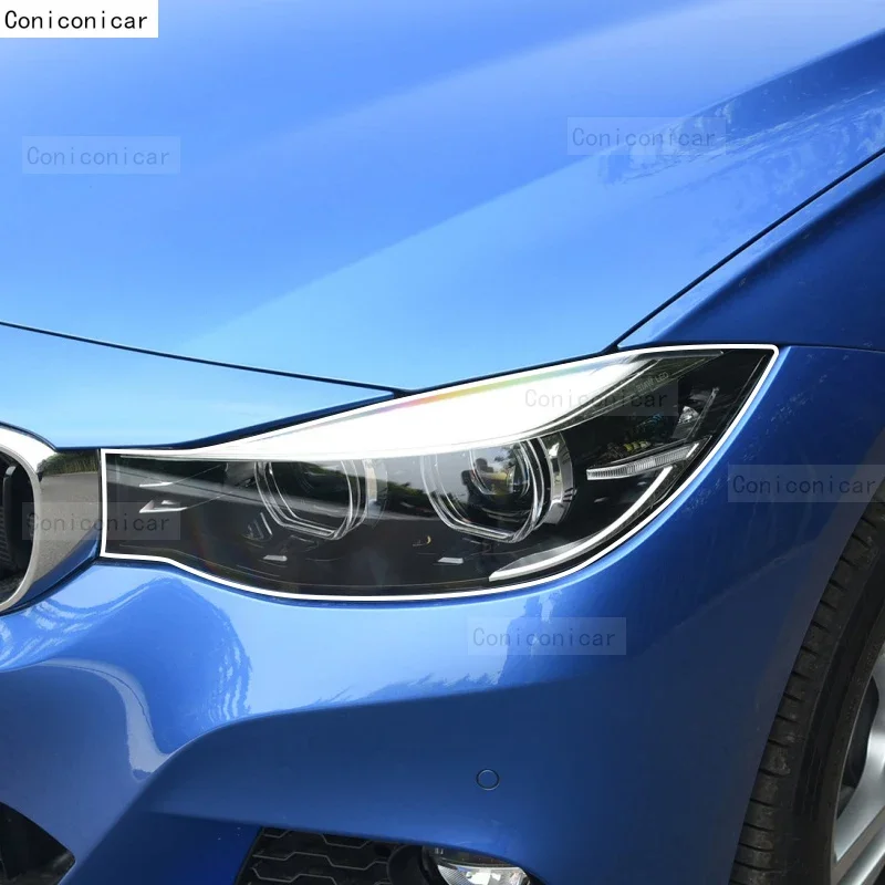 طبقة رقيقة واقية ملصقات بولي يوريثان لسيارات BMW 3 Series GT F34 2013-2020 سيارة العلوي شفافة سوداء إصلاح المضادة للخدش PPF تجميل