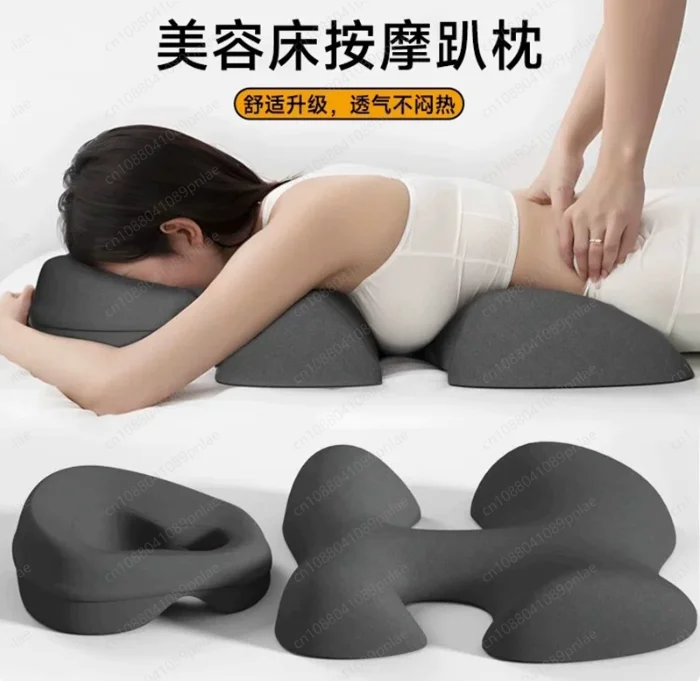 Beauty Salon Pillow Special, Face Hole Face Pad Chest Pad, Memory Cotton Sleeping Massage Pillow