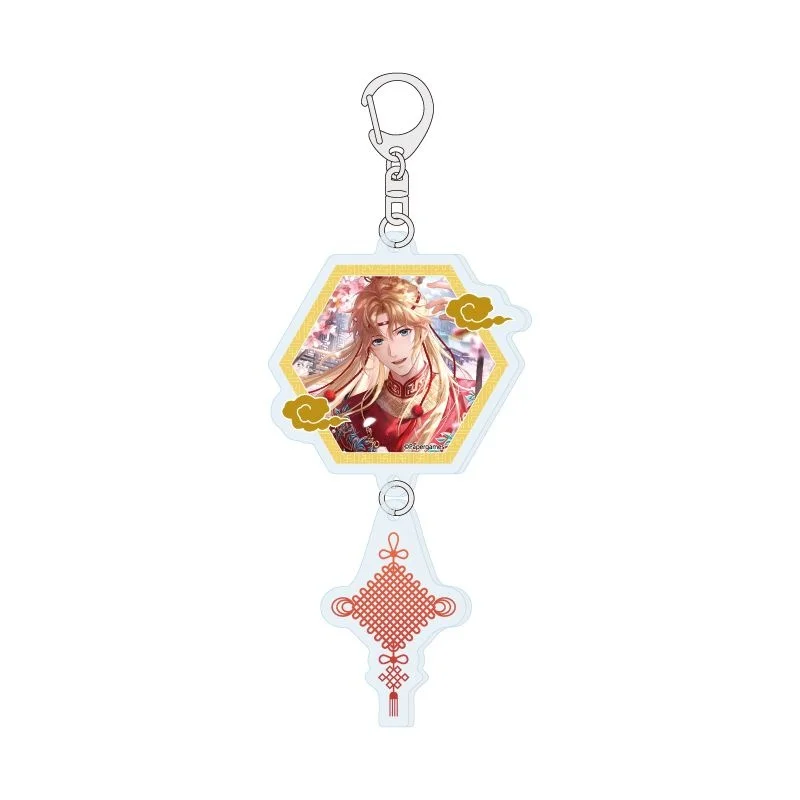 Mr. Love: Queen’s Choice GAME 6CM Acrylic Keychain Pendant Bag Car Keychain Cell phone Pendant present Friend Festivals Gifts