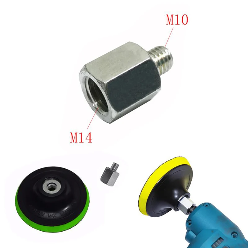 1pcs M14 To M10 Angle Grinder Polisher Interface Connector Converter Adapter