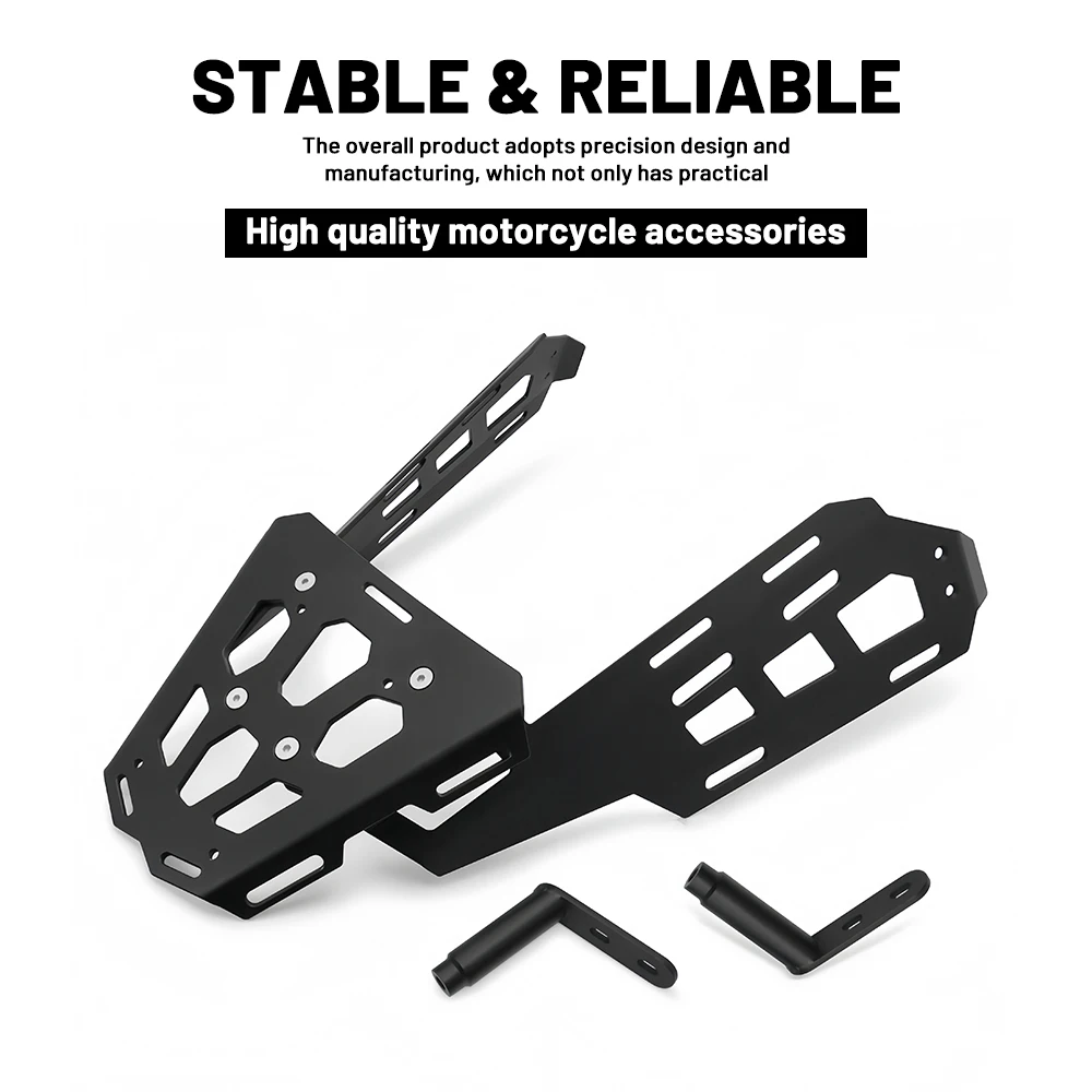 Motorbike Suitable For CFMOTO 800MT-X 2024-2026 Modified Accessories Motorcycle Rear Cargo Rack Tail Bag Luggage Bracket Tailbox