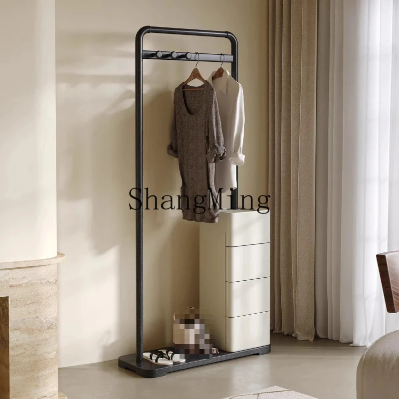 SM light luxury living room bedroom hanger drawer solid wood storage rack household solid wood coat rack