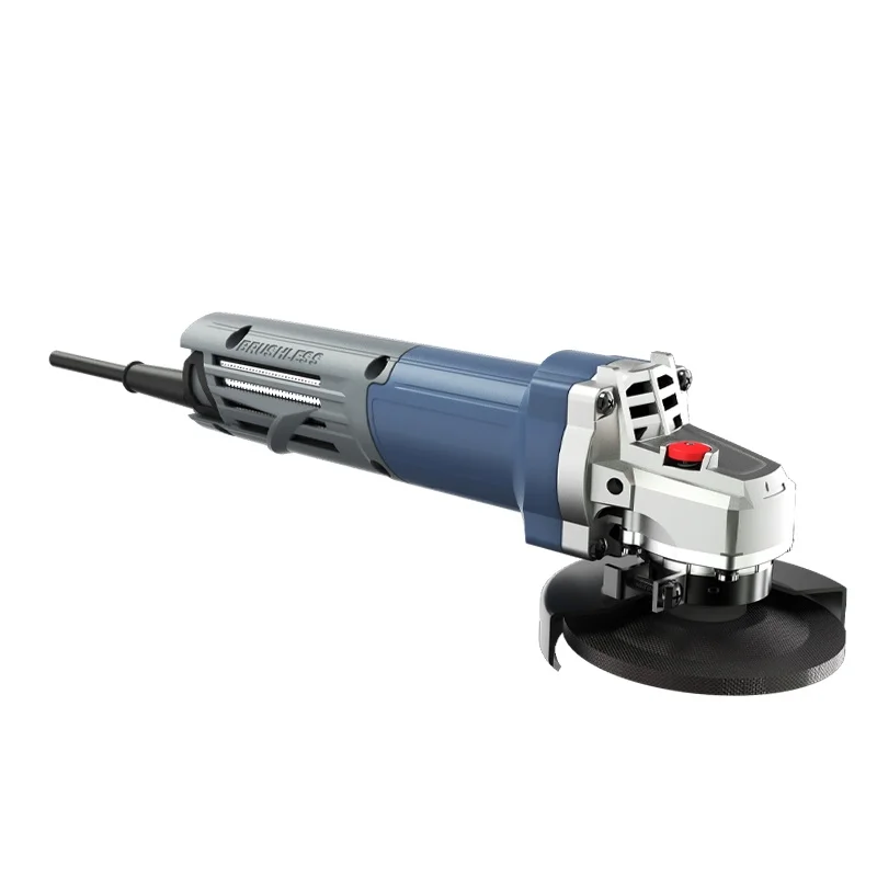 Variable Speed China 5 Inch Quality Light Weight High Efficiency AC Brushless Angle Grinder