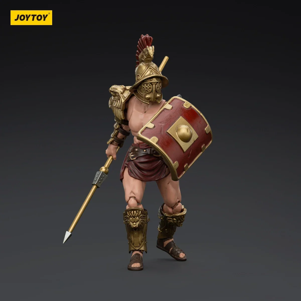 JOYTOY 1/18 Römischer Gladiator Hasta&Thraex&Secutor&Dimachaerus&Retiarius Gladiator Actionfigur Römischer Gladiator Modell Spielzeug Geschenk