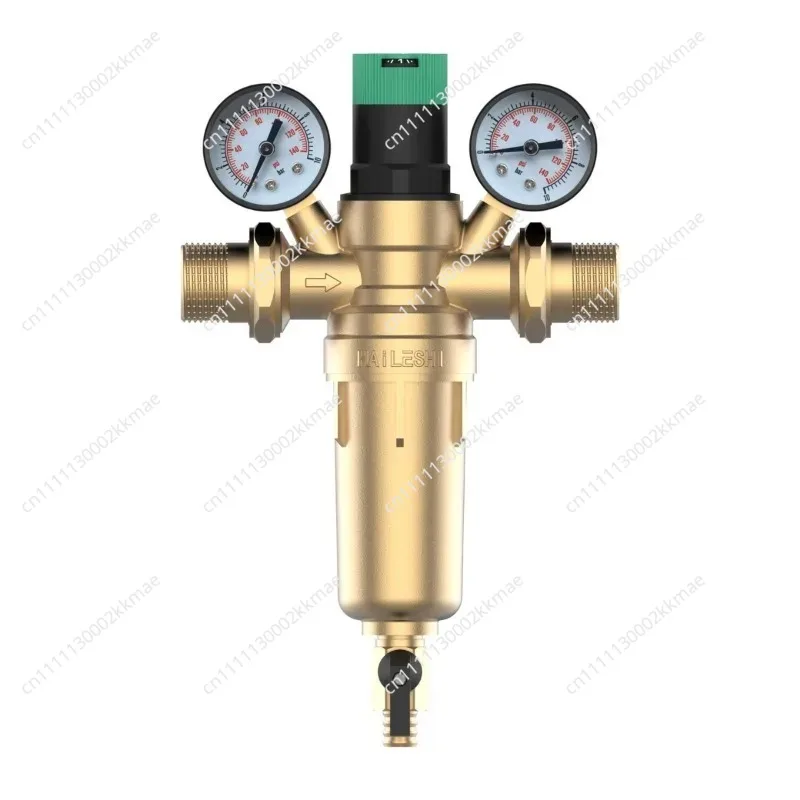 Commercial Pre Water Filter Full Copper High Flow Pressure Stabilizing Anti Scale For Whole House Water Purification System