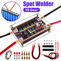 Mini Spot Welder for 18650 Lithium Battery Control Board Kit 99 Gears Adjustable Digital Spot Welding Machine Nickel Sheet