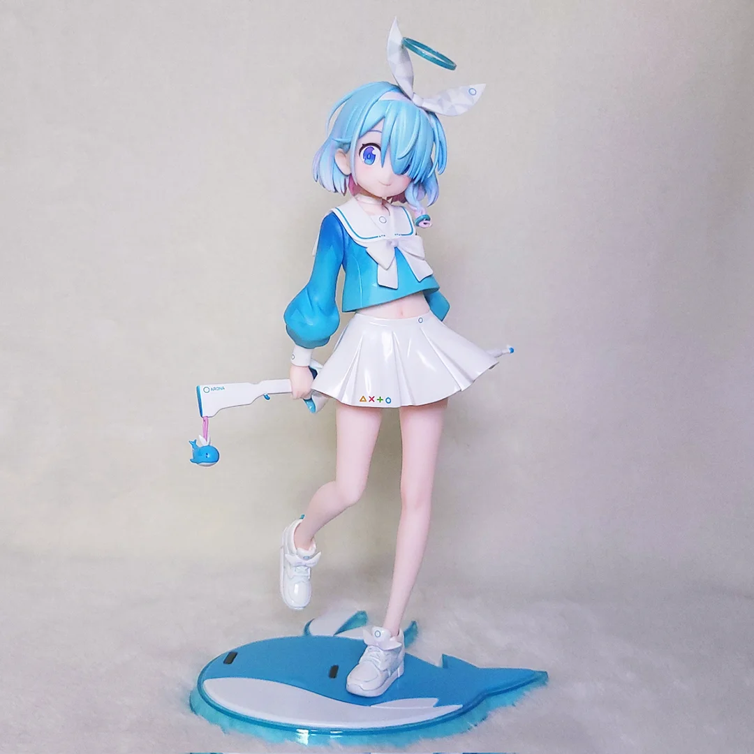 Blue Archive Arona 1/7 Amau Ako Blue Archive Shimoe Koharu Japanese Anime PVC Action Figure Toy Game Collectible Model Doll