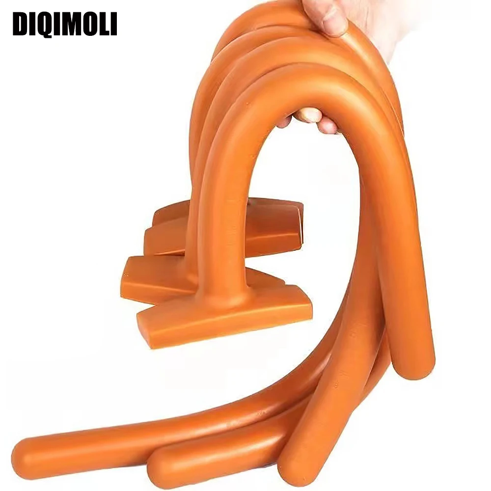 Liquid Silicone Extra Long Anal Plug Dildos Stimulate Anus Vagina Soft Anal Dilator with Length Scale Sex Toys Butt Plug Penis