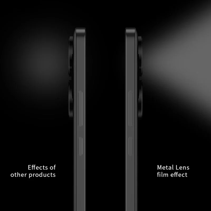 Pelindung lensa kamera belakang logam aluminium, untuk Xiaomi Poco F6 5G penutup lensa pelindung layar cincin lensa Film untuk POCO F6