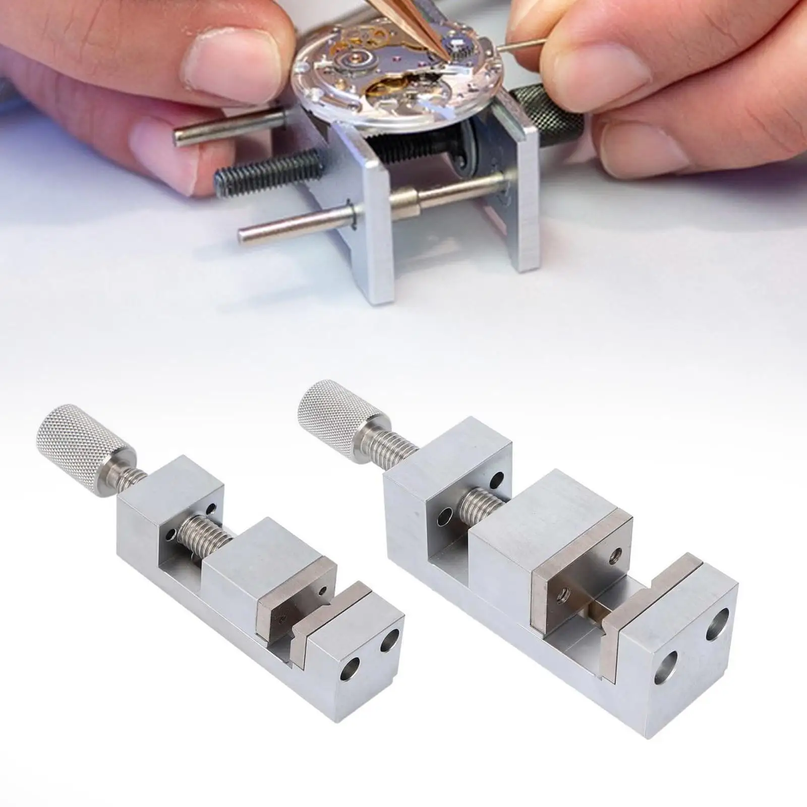 

Инструмент для ремонта часов, зажим для колесных тисков, стол для ремонта часов, инструмент-держатель корпуса часов Vice для часовщика