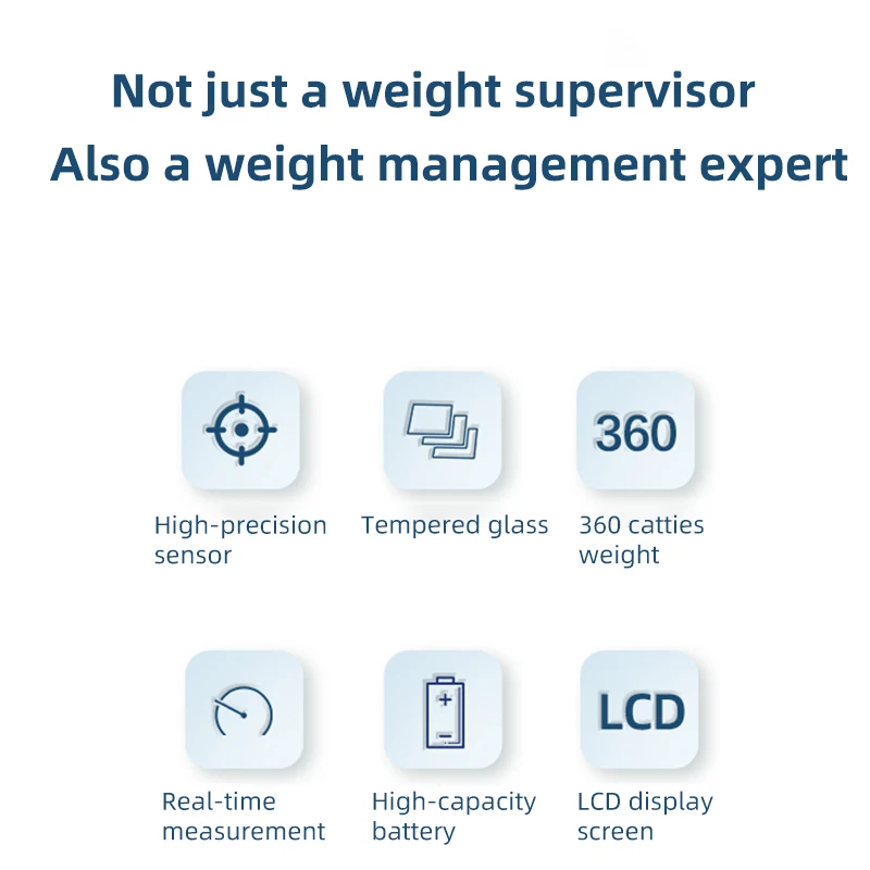 Haier Weight Scale Household High-Precision Small Digital Scale Rechargeable Human Body Weight Loss Special Weighing Scale
