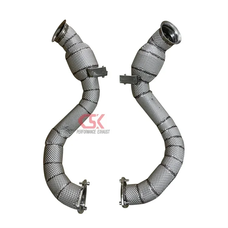 2024 Top Selling Vantage 4.0T V8 CSK downpipe end exhaust For Aston Martin