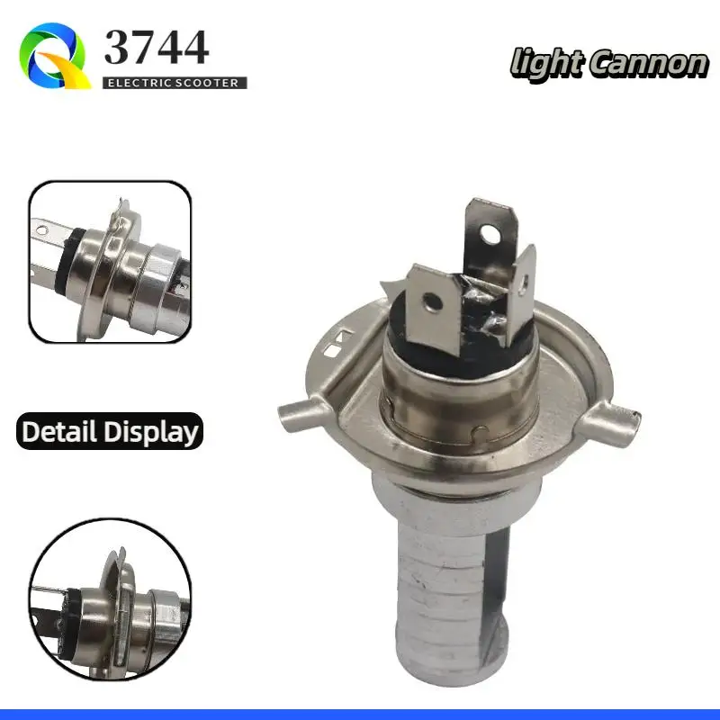 H6 BA20D LED Motorcycle Headlight High Power LED Bulb For Motorbike Scooter Headlamp Hi/Lo Beam