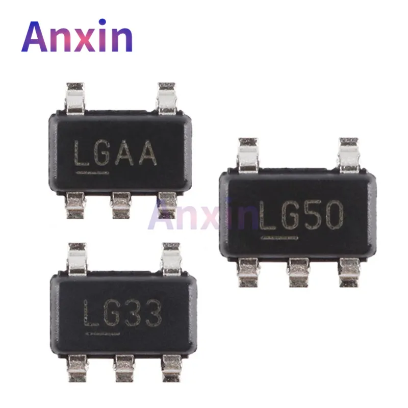 

10PCS MIC5219-3.3 MIC5219-5.0 MIC5219YM5-TR LG33 LG50 LGAA SOT23-5 MIC5219BM5 MIC5219-3.3V 5.0V ADJ 500mA LDO Regulator IC