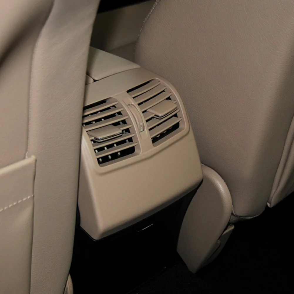 Rear Seat Air Conditioning Outlet Panel Rear Console Air Conditioning Ventilation Grille for Mercedes Benz W212 2009-2014