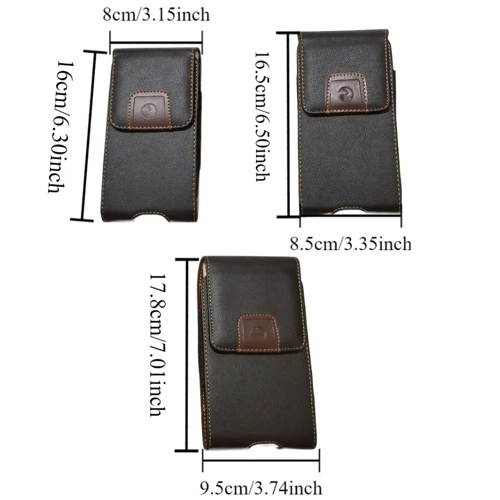 Lederhülle Handy-Gürteltasche Wasserdichte Handy-Gürtelclip-Tasche Universelle Gürtelclip-Handytasche zum Aufhängen – Detail 1