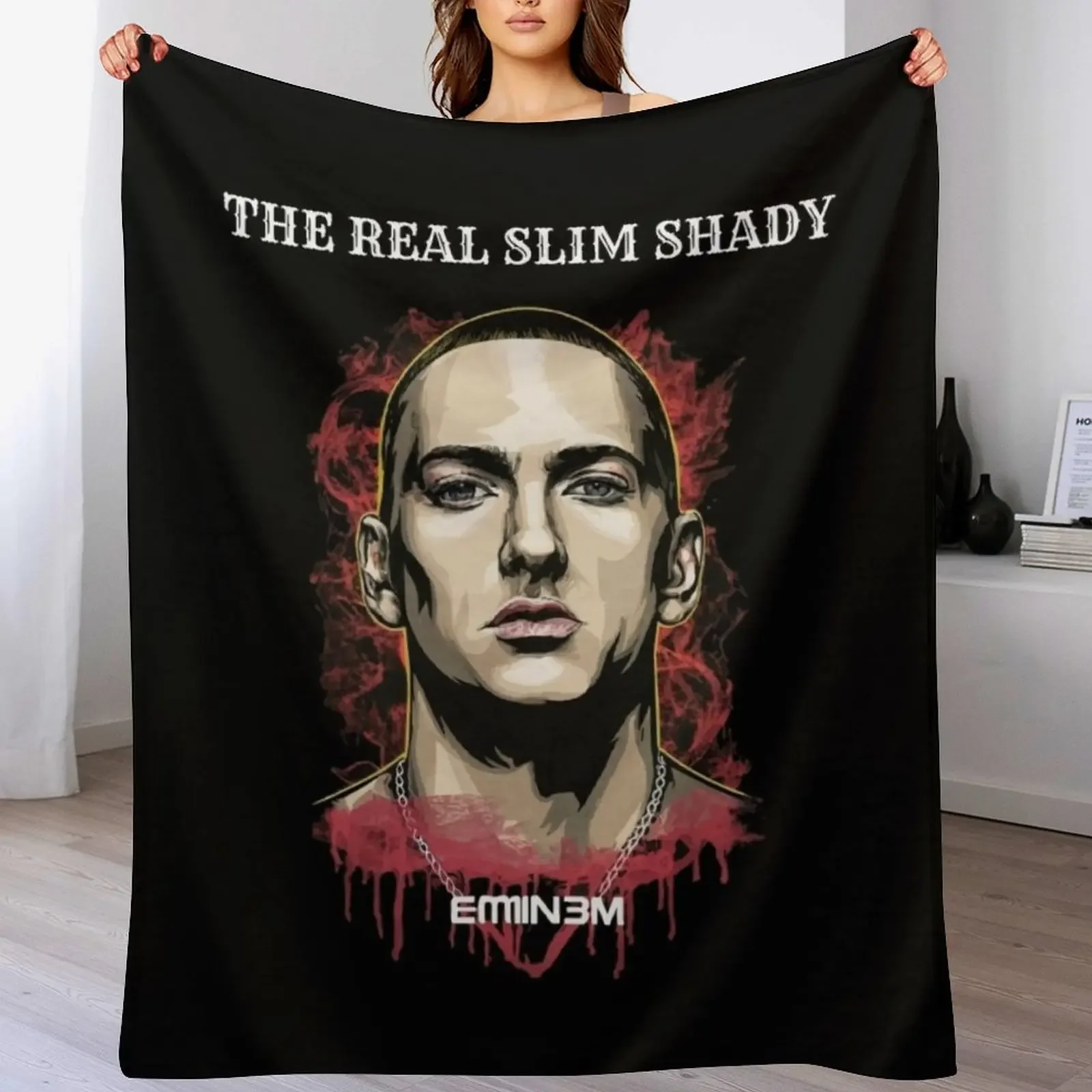 Eminem Throw Blanket Soft Beds heavy to sleep Blankets For Bed Luxury Brand Blankets