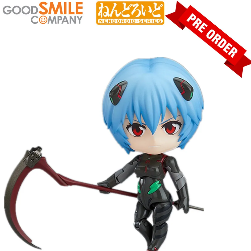 

Original REI AYANAMI EVA Anime Figurine EVAGELIONNEW THEATRICAL EDITION Rebuild of Evangelion Figure Toys Kwaii Q Action Doll