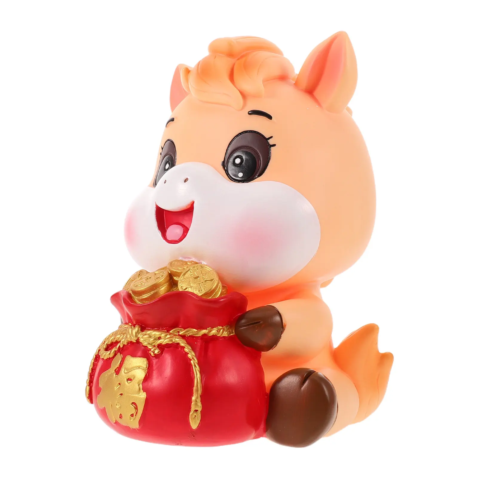 

Festive Horse Piggy Bank for Kids Money Saving Box with Zodiac Theme Cute Animal Bank for Children Home Decor Gift