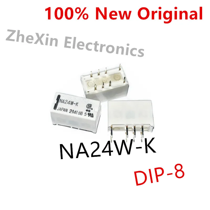 5-10PCS/Lot   NA24W-K 、NA12W-K 、NA5W-K   DIP-8   New Original Signal Relay 2A DPDT   NA-24W-K、NA-12W-K、NA-5W-K