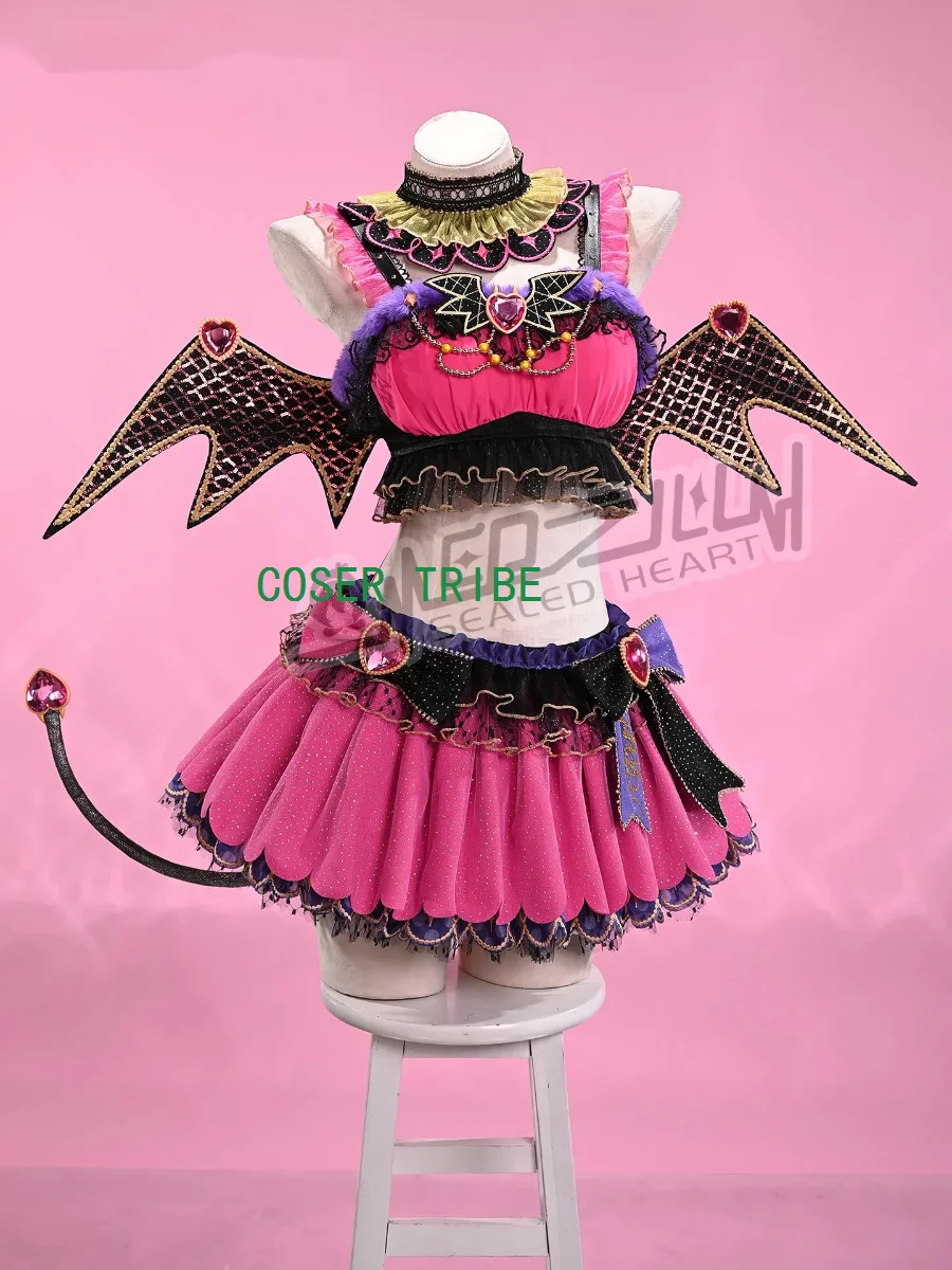 

Lovelive Aqours Kunikida Hanamaru Little Devil Series Косплей Костюм Cos Game Аниме Вечеринка Униформа Хэллоуин Играть Ролевая Одежда