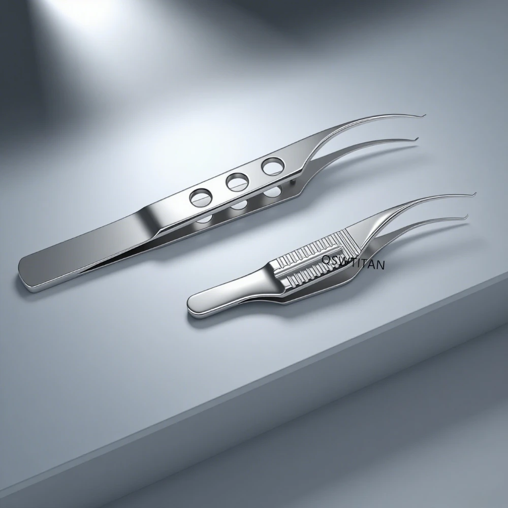 Botvin القزحية ملقط التسنين الملقط أداة الجفن المزدوج أدوات جراحة العيون الفولاذ المقاوم للصدأ أدوات الجفن