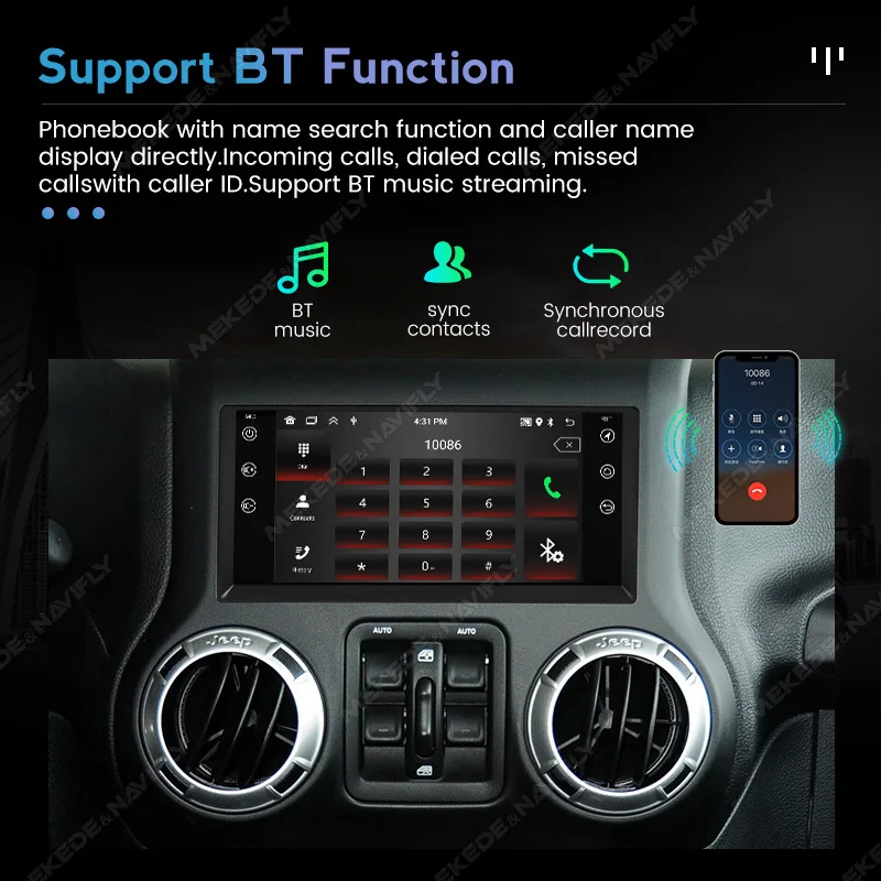 Android 13 Car Radio Carplay For Jeep Wrangler Cherokee Grand Cherokee Dodge Ram Chrysler Chevrolet Navigation Multimedia Player