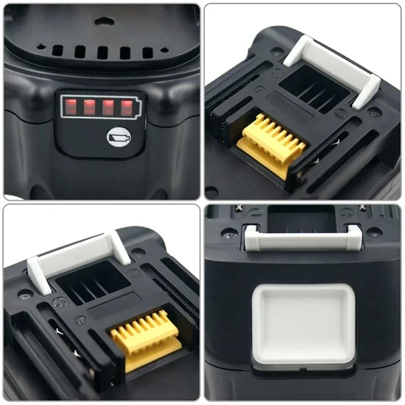 For Makita 18V 6000mAh Rechargeable Power Tools Battery with LED Li-ion Replacement LXT BL1860B BL1860 BL1850+2A Charger image 2