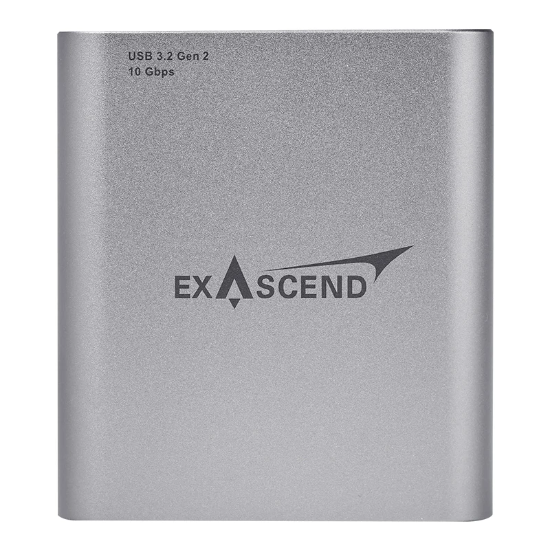 EXASCEND-Lector de tarjetas Flash 2 en 1, dispositivo de alta velocidad, multifunción, 2 en 1, 10Gbps, CFexpress tipo A / SD Express