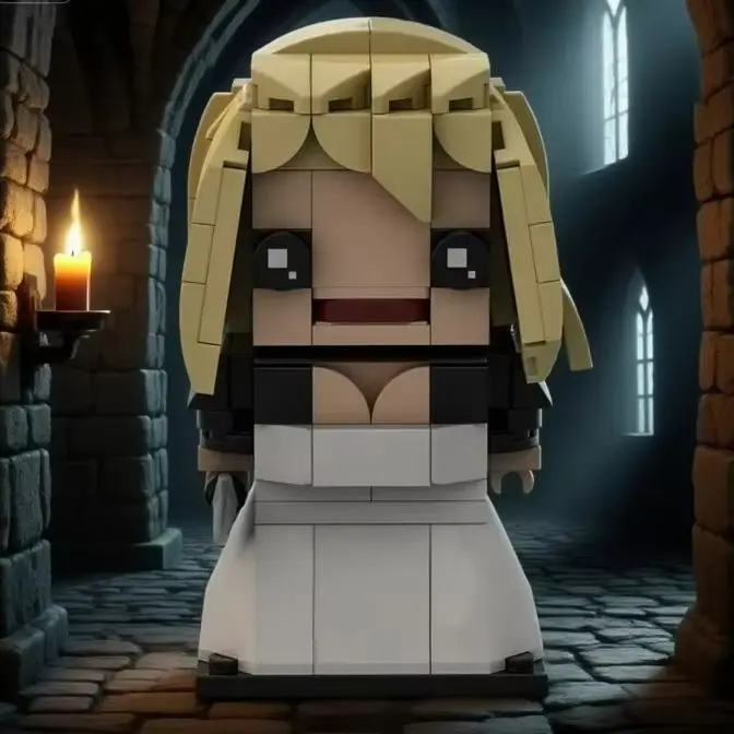 

161 шт. MOC фильм ужасов невеста Чаки Кирпичз строительные блоки мультяшные фигурки персонажи собранные игрушки коллекция Декор