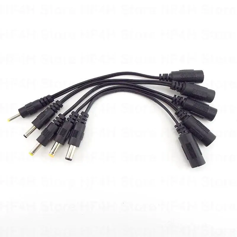 Power Cord 5.5x2.1mm DC Female Power Jack to Male Plug Cable 5.5*2.5mm 3.5x 1.35mm 4.0*1.7mm 4.8 2.5 0.7 Extension Connector B4 image 4