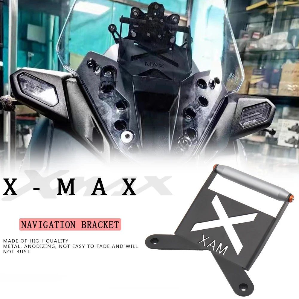 

Motorcycle Accessories Phone Holder GPS Navigation Bracket Mounting 22mm For YAMAHA XMAX300 XMAX 300 X-MAX300 X-MAX 300 2023